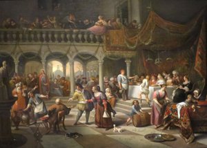 Le nozze di Cana da Jan Havickszoon Steen